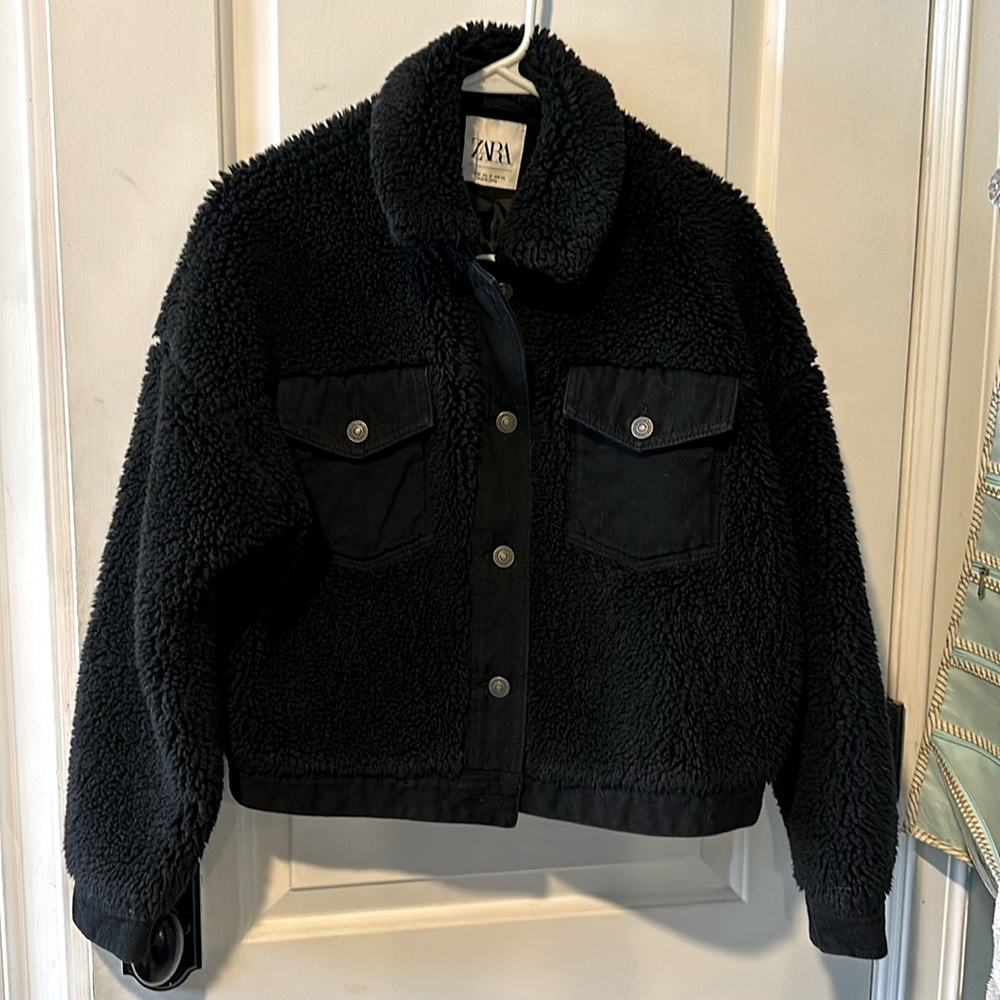 Women’s Zara Teddy Jacket - excellent condition